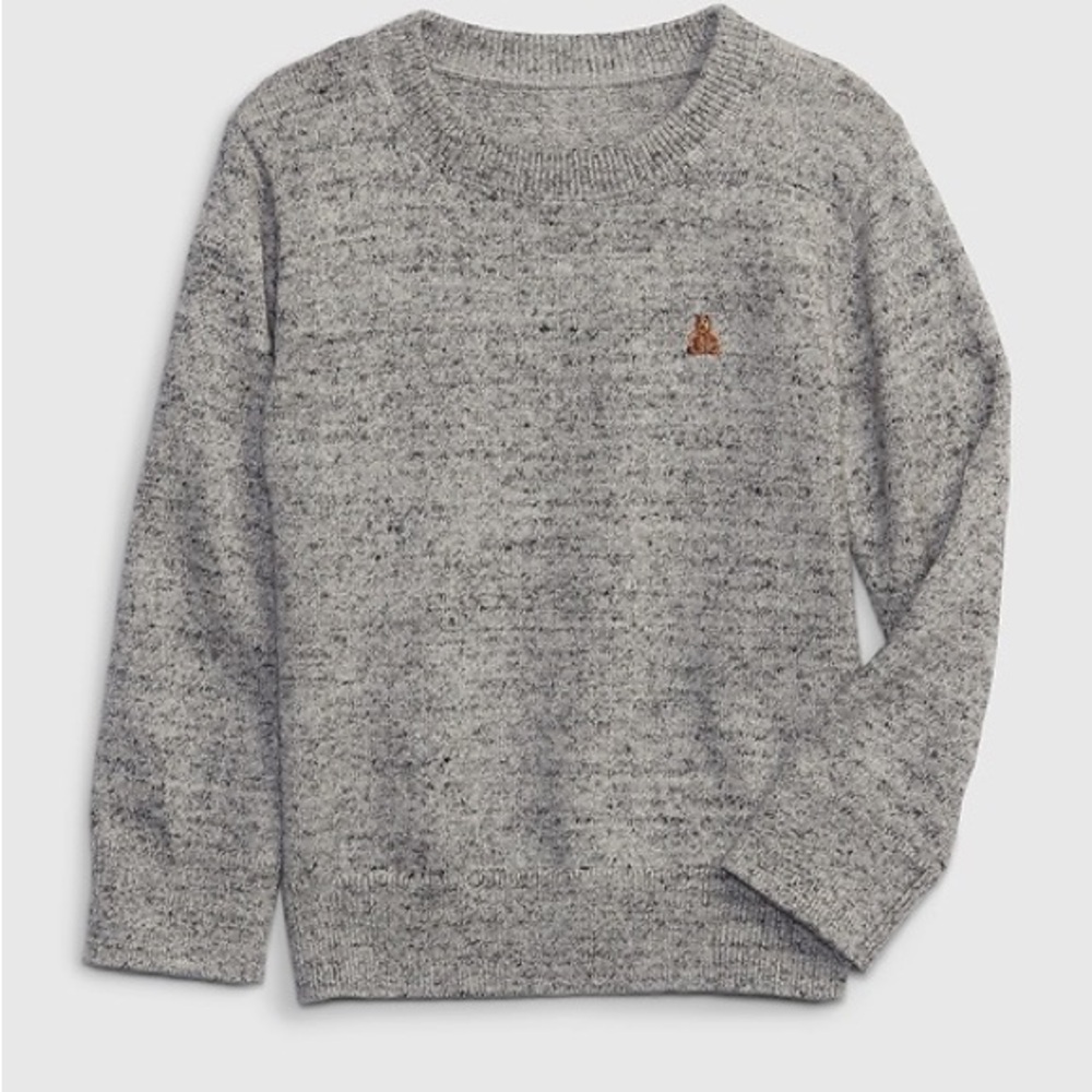 GAP Heather Gray Crewneck Sweater